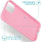 iMoshion Hoesje Geschikt voor iPhone 13 Hoesje Siliconen - iMoshion Color Backcover - Roze