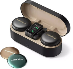 AnkerWork M650 - Wireless Microfoon - Noise Cancelling - Zwart