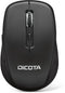 Dicota TRAVEL - Bluetooth Mouse - Draadloos - 5 knoppen - 1600dpi