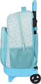 Schoolrugzak met Wielen BlackFit8 Keep Growing Licht Blauw (33 x 45 x 22 cm)