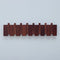 Urban State Piano - Wandkapstok - 8 haken - Walnoot finish