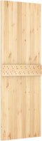 vidaXL - Schuifdeur - met - beslag - 70x210 - cm - massief - grenenhout