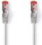 Nedis CAT6 Netwerkkabel - RJ45 Male - RJ45 Male - S/FTP - 3.00 m - Rond - LSZH - Grijs - Envelop
