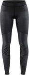 Craft Ideal Wind Tights - Fietsbroek Dames - Wind- en waterdicht - Zwart - Maat S