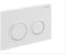 Geberit Omega20 - Bedieningspaneel closet - Mechanisch - Wit