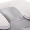 Bo Jungle B-Snooze - Universeel Kussen - 3-in-1 Luchtdoorlatend Waterdicht - Wit/Grijs