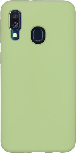 Accezz Samsung Galaxy A40 - Back Cover - Schokabsorberend - Groen