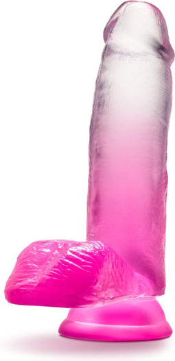 B Yours - Sugar Magnolia Dildo 17 cm - Fuchsia