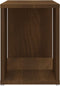vidaXL - Tv-meubel - 60x24x32 - cm - bewerkt - hout - bruin - eikenkleur