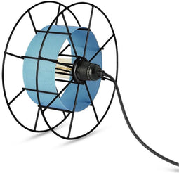 Tolhuijs Vloerlamp SPOOL Zwart - Blauw