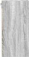 vidaXL - Hangkast - 20x29,5x60 - cm - bewerkt - hout - grijs - sonoma - eikenkleurig