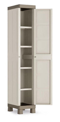 Kis Excellence Opbergkast 1 deur - 33x182x45 cm - Beige/Zand