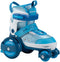 HUDORA Rolschaatsen My First Quad Blauw, Maat 30-33