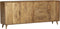 Dressoir industrieel - Dressoir Sara - Dressoirkast mangohout 220 cm