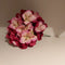 Nova Nature Zijden Kunstbloemen Hydrangea Hortensia Verenia Fuchsia 27 cm