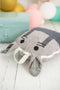 Deken Crochetts Deken Grijs Muis 85 x 145 x 2 cm