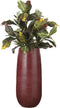 Mica Decorations Ronde Gabriel Vaas - H60 x Ø24 cm - Bordeaux