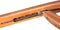 Casaria Queen Mary - Ligstoel - Acaciahout verstelbare rugleuning - Bruin