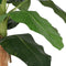 vidaXL - Kunstplant - bananenboom - 9 - bladeren - 120 - cm - groen