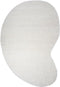 Veer Carpets Stone - Vloerkleed 100% wol - Organisch 200 x 280 cm - Wit