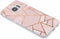 Hoesje Geschikt voor Samsung Galaxy S7 Hoesje Siliconen - Design Backcover siliconen - Meerkleurig / Pink Graphic