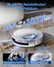 ECOVACS Deebot T50 Max Pro Omni - Robotstofzuiger - Zuigkracht 18.500 Pa - Wit