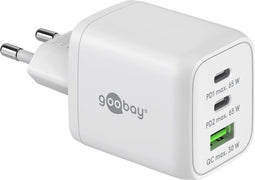 Goobay 64754 - Oplader - 2x USB-Type-C Snel opladen - Wit