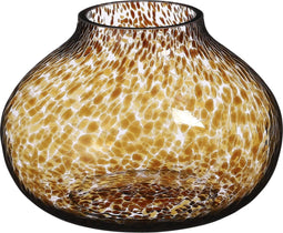 Mica Decorations Lyona Vaas - H16 x Ø23 cm - Bruin