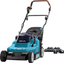Makita DLM382PT2 - Accu grasmaaier - 38 cm maaibreedte - Geschikt voor gazons tot 560 m²