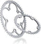 Miche Kettingblad Campa 48t 135 Mm Supertype Zilver