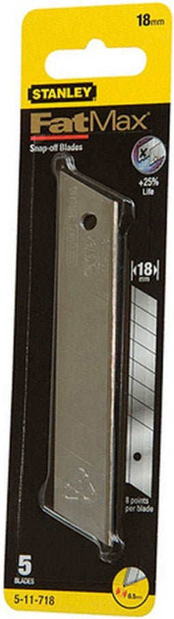 STANLEY FatMax Afbreekmessen - 18mm - 5 Stuks