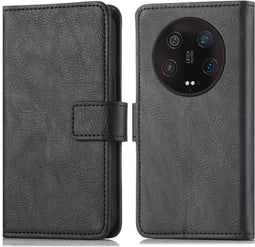 iMoshion Hoesje Geschikt voor Xiaomi 13 Ultra Hoesje Met Pasjeshouder - iMoshion Luxe Bookcase - Zwart