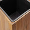 vidaXL - Plantenbak - verhoogd - met - 3 - potten - massief - acaciahout