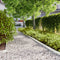 vidaXL - Gazonranden - 50 - st - 10x103 - cm - koudgewalst - staal - wit