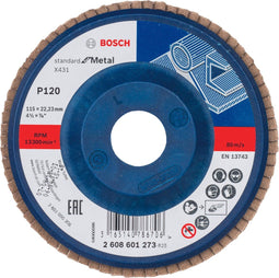 1 LAMELSCHIJF 115 STANDARD METAL 120