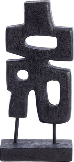 Light & Living - Ornament SILIA - 16x9x33cm - Zwart