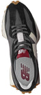 New Balance 327 - Lage sneakers - Suède en textiel - Zwart