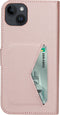 Mobiparts Classic Wallet Case - Flip Cover - Ruimte voor pasjes - Roze (iPhone 14 Plus)