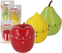 Metaltex Keukentimer Fruit 60 Minuten Verschillende Uitvoeringen