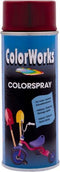 Colorworks Colorspray - Hoogglans - 400 ml - Bordeauxrood