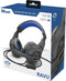 Trust GXT 307 RAVU - Over-ear gamingheadset - Opvouwbare microfoon en verstelbare hoofdband - Grijs/Blauw