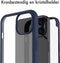 Accezz iPhone 14 Pro Max - 360° Full Protective Cover - Militaire valbescherming - Blauw