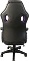 Bureaustoel Junior kinderen - gamestoel - racing gaming stijl - zwart paars