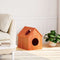 vidaXL - Kattenhuis - 41x50x50 - cm - massief - grenenhout - wasbruin