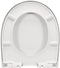 Plieger 300S - Toiletbril D-Vorm - Duroplast Softclose Quick Release - Wit