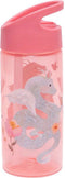 BEAU by Bo Petit Monkey Bentobox + Drinkfles Fairytale Dragon Back to School set - Pearl Stars/Peony Pink