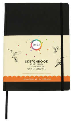 Qrea - Tekenboek a4 100gr 80vel | 20 stuks