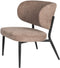 Housecraft Living Sanne Loungestoelen/ Fauteuil Bruin - Set van 2