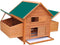 vidaXL - Kippenhok - 157x97x110 - cm - hout - rood