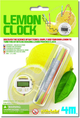 4m Kidzlabs science: citroen klok